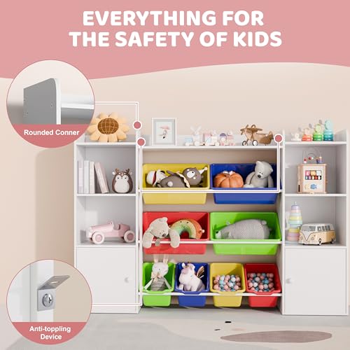 Kids Toy Storage Organizer W