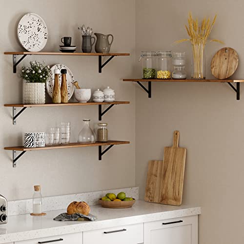 Long Wall Shelves (2 Count)