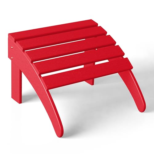 Outdoor Patio Adirondack Ottoman Foot Rest