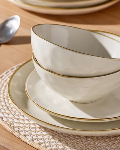 Ocean Round Dinnerware Sets for 6 (8 Count)