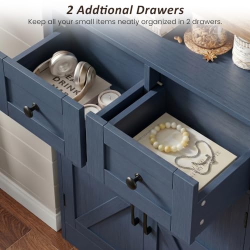 Farmhouse Storage Cabinet Set of 2 (2 Count)