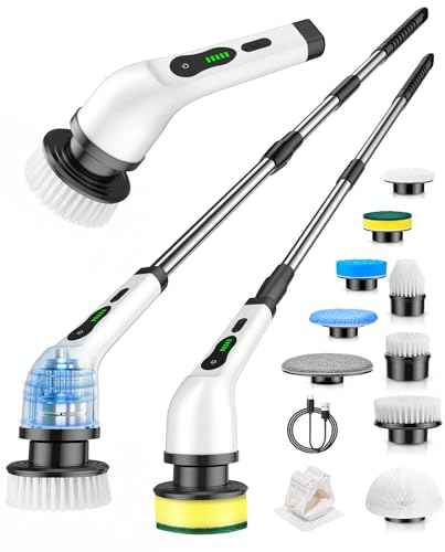 Cordless Electric Spin Scrubber