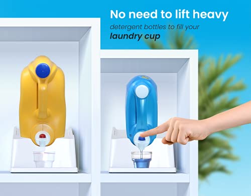 Liquid Laundry Detergent Holder Stand with Drip Tray
