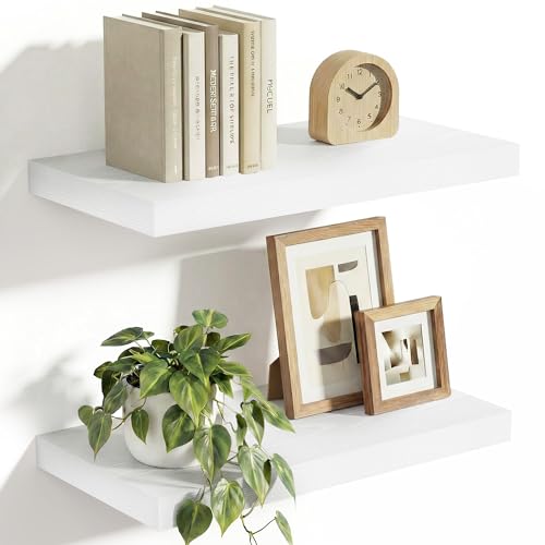 10 in Deep Floating Shelves 16” Set of 2 (2 Count)