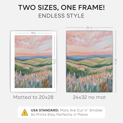 24x32 Silver Poster Frame (2 Count)