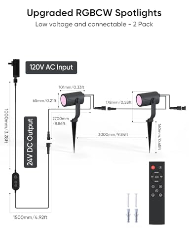 Smart Landscape Lighting Kit 12W (2 Count)
