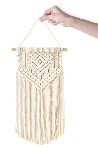 2Pcs Small Macrame Wall Hanging (2 Count)