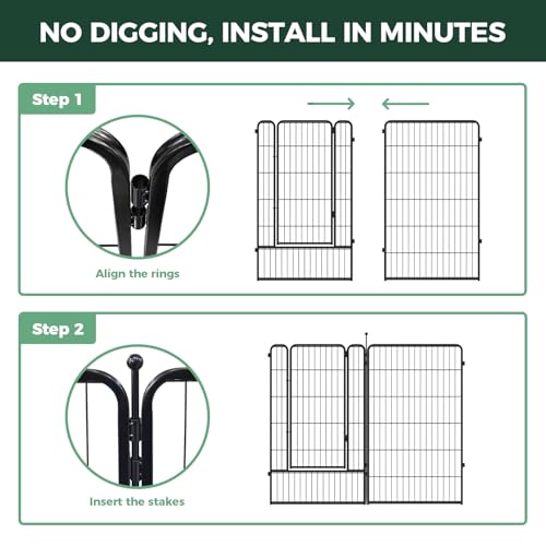 No Dig Garden Fence