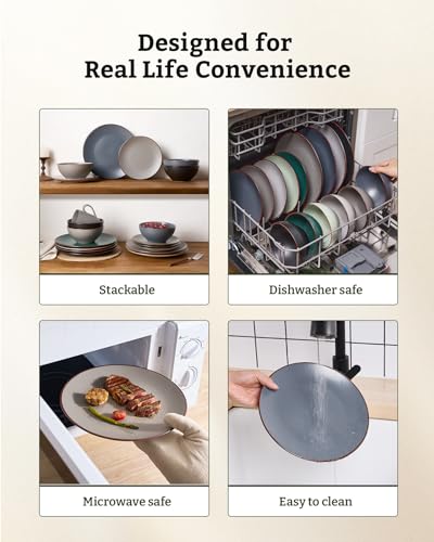 Venus Plates and Bowls Sets (12 Count)