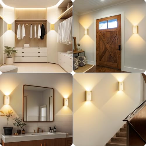 Motion Sensor Wall Sconce (4 Count)