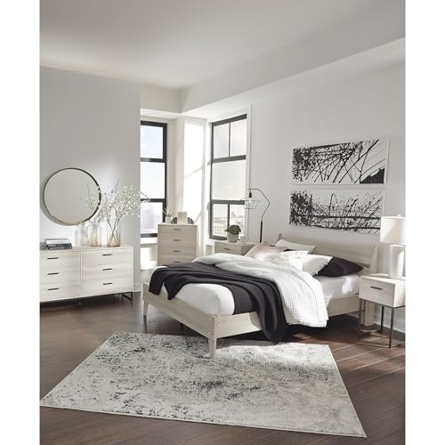 Queen Platform Bed with Headboard