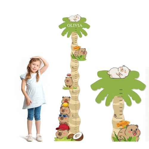 Custom Wood Kids Wall Height Chart