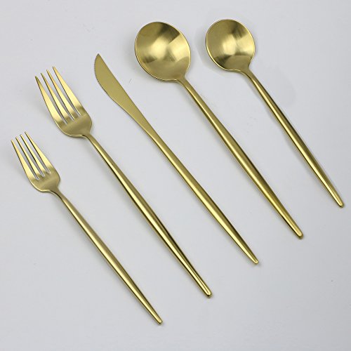 5 Pieces Luxury Gold 18
