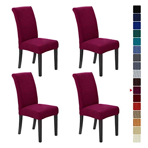 Stretch Chair Covers for Dining Room Set of 4