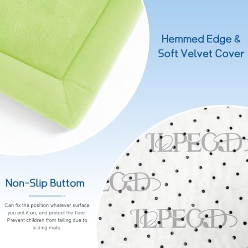 Baby Play Mat for Floor Nursery Muscle Mat Area Rug Playroom Rug 79"x118" Elastic Foam 1.3" Thick Crawling Mat for Babies