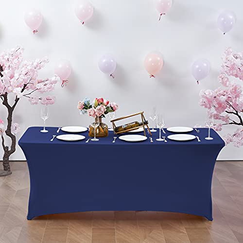 8FT Stretch Spandex Fitted Tablecloth