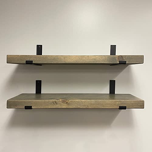 Rustic Shelves with J