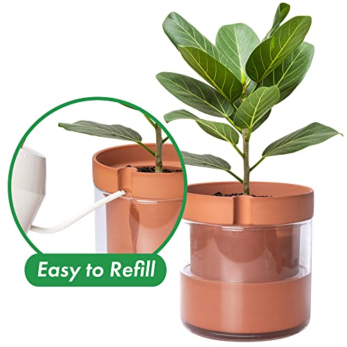 8 Inch Self Watering Planter Pot