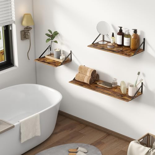 Deep Floating Shelves
