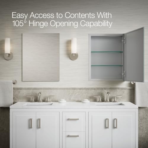 Embark Slim Medicine Cabinet Bathroom Mirror