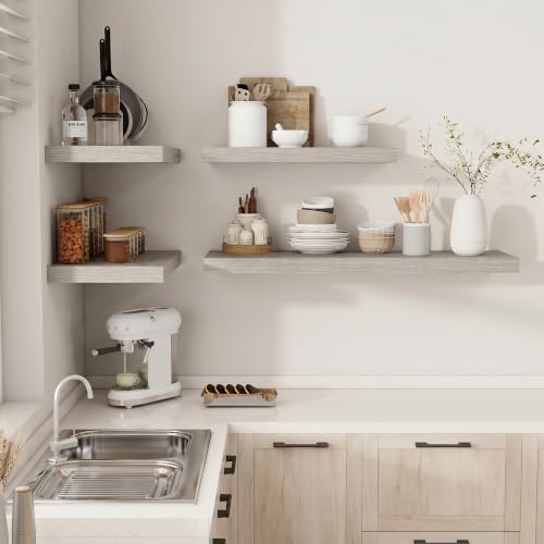 12 Deep Floating Shelves 30x12” Set of 2 (2 Count)