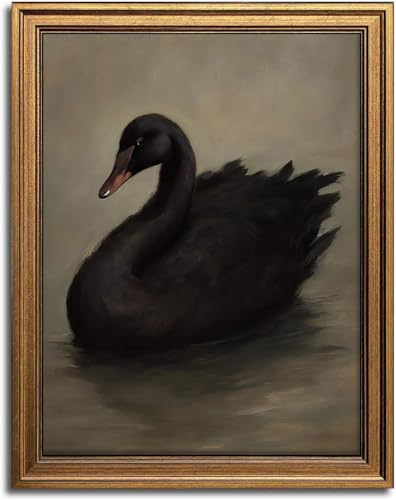 Swan Pictures Wall Decor for Living Room
