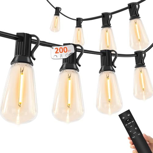 200FT Outdoor Lights for Patio (200 Foot)