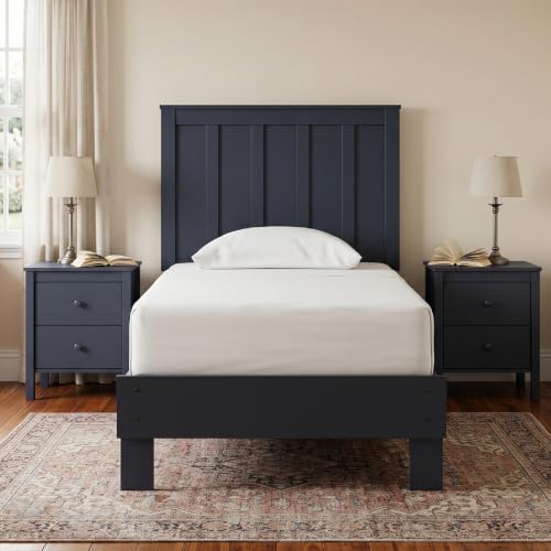Wood Twin Platform Bed Frame