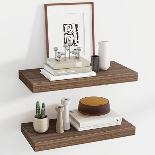 24 Inch Floating Shelves (2 Count)