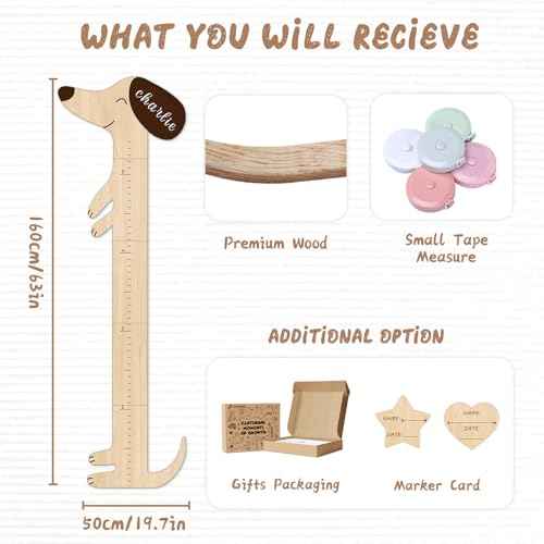 Personalized Name Growth Chart for Wall