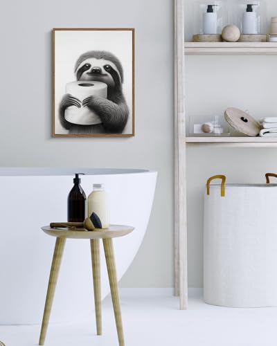 Framed Canvas Wall Art Home Decor Sloth Wall Art Canvas Prints