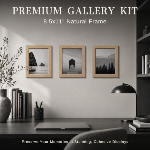 8.5 by 11 Picture Frame Set of 6