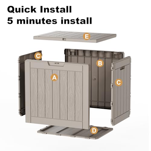 35 Gallon Outdoor Storage Box