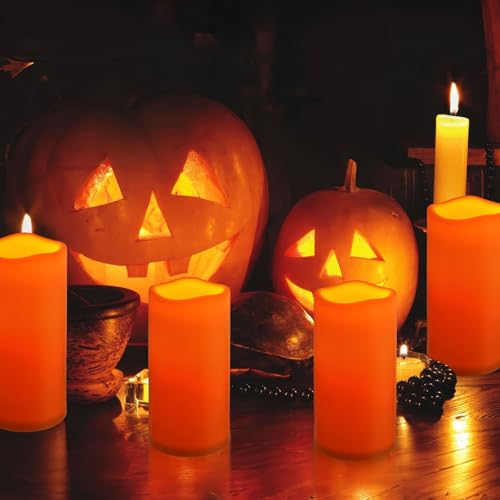 8" x 4" Large Outdoor Flameless Candles (2 Count)