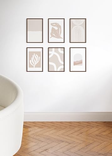 Set of 6 Wooden Frames (6 Count)