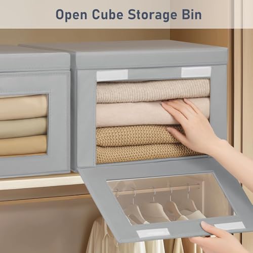 Storage Bins with Lids (5 Count)