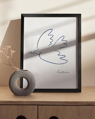 8.5x11 Black Metal Picture Frame