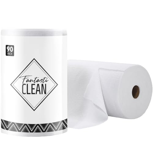 Microfiber Cleaning Cloth Roll (90 Count)