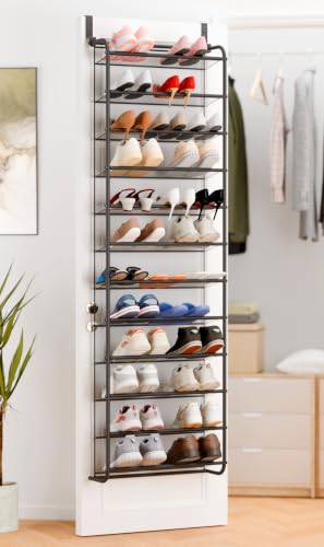 36 Pair Over the Door Shoe Rack