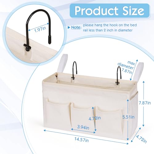 Bedside Caddy Bedside Storage Bag for Headboards
