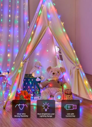 300 LED Fairy Curtain Lights
