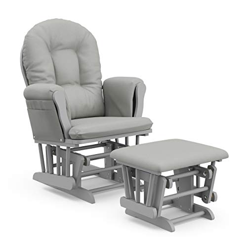 Premium Hoop Glider & Ottoman
