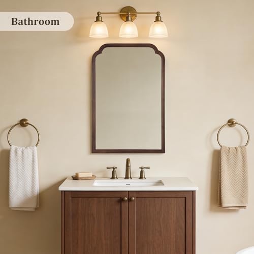Wooden Framed Wall Mirror