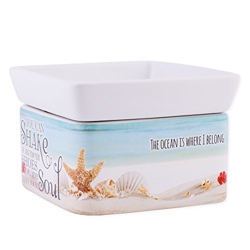Shake Sand from Shoes Beach and Ocean Stoneware Electric 2