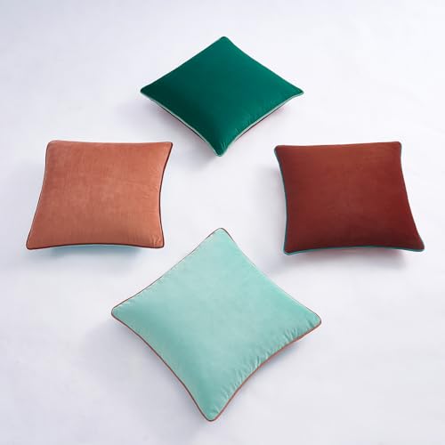 Decorative Throw Pillow Covers Cushion Cases (4 Count)
