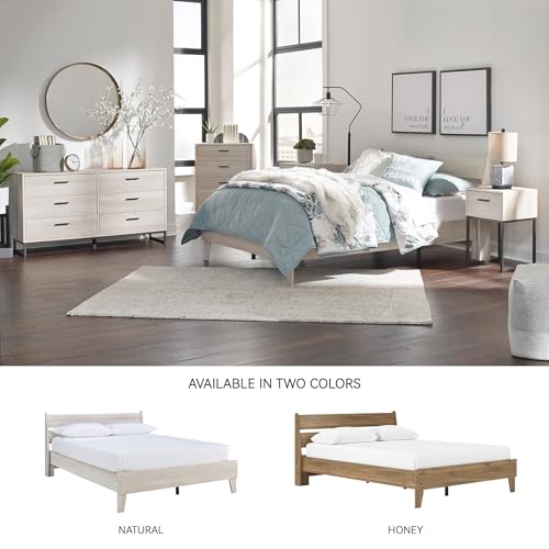 Queen Platform Bed with Headboard