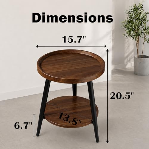 Small Round Side Table
