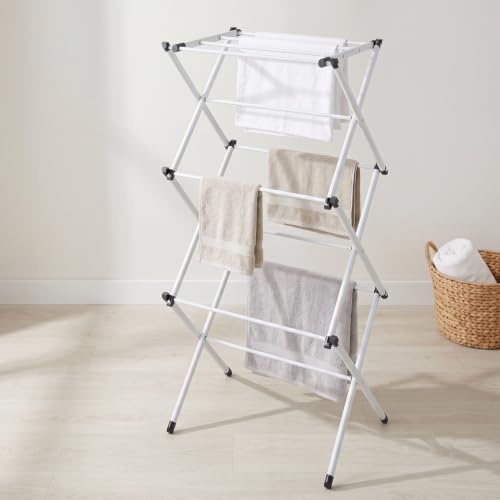 3 Tier Compact Clothes Drying Rack