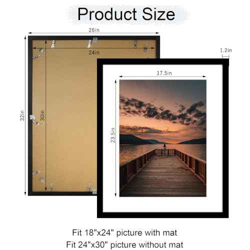 24x30 Picture Frame Set of 4