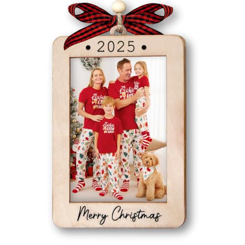 2025 Christmas Ornament Picture Frame